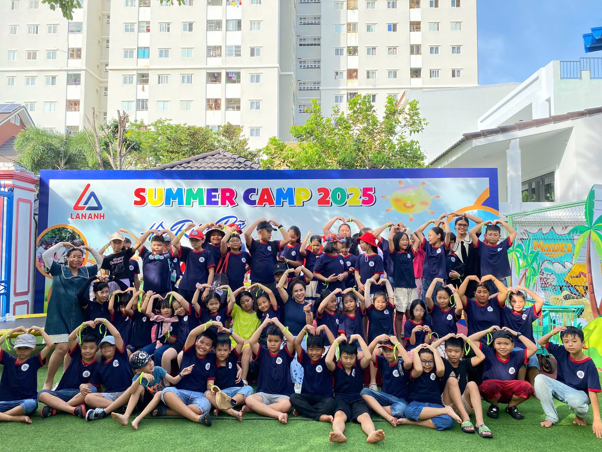 Hình ảnh học viên nhí